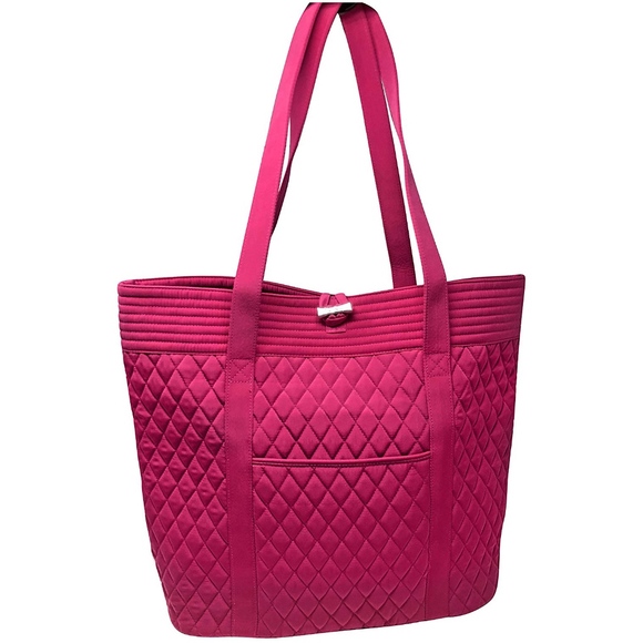 Vera Bradley Handbags - Vera Bradley Women's Solid Color Vera Tote Bag